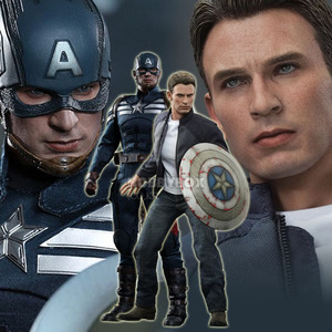 (3차입고) 캡틴 아메리카(Captain America) &amp; 스티브 로저스(Steve Rogers) 세트 / 캡틴 아메리카 : 윈터 솔져(Captain America : The Winter Soldier)